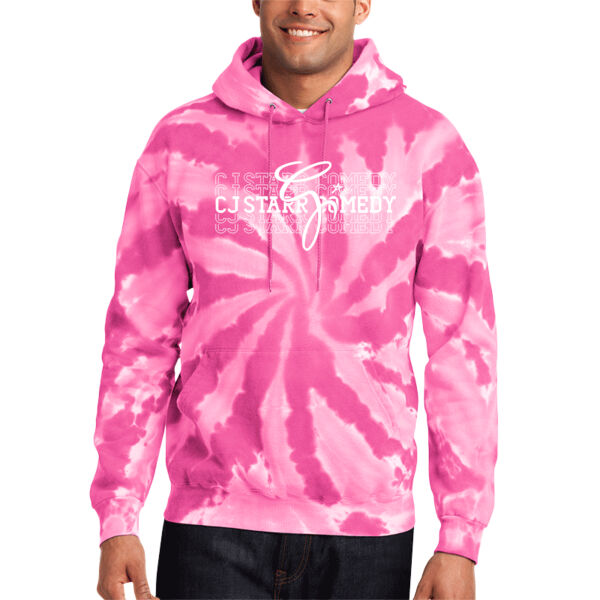 Cj Starr Stacked - Tie Dye Pullover Hooded Sweatshirt Thumbnail