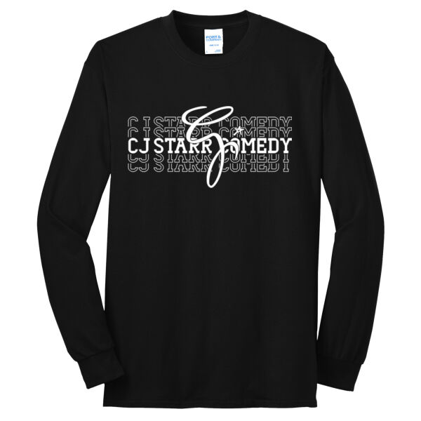Cj Starr Stacked - Long Sleeve Core Blend Tee Thumbnail