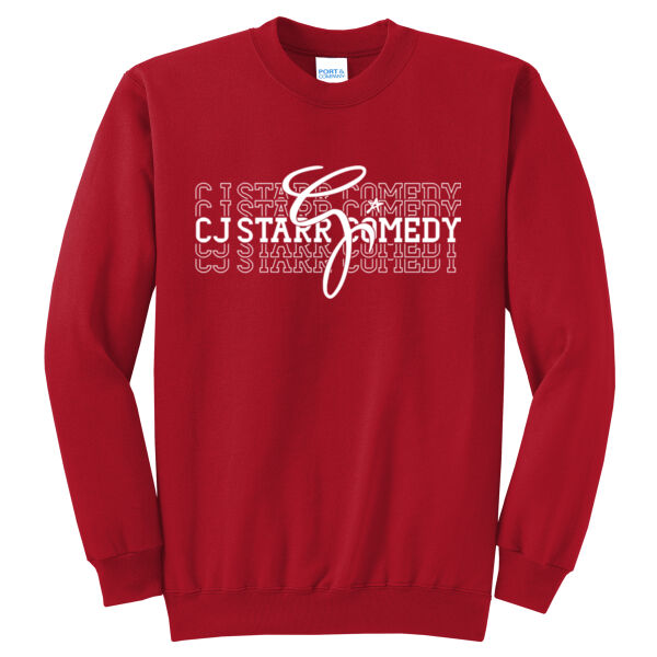 Cj Starr Stacked - Core Fleece Crewneck Sweatshirt Thumbnail