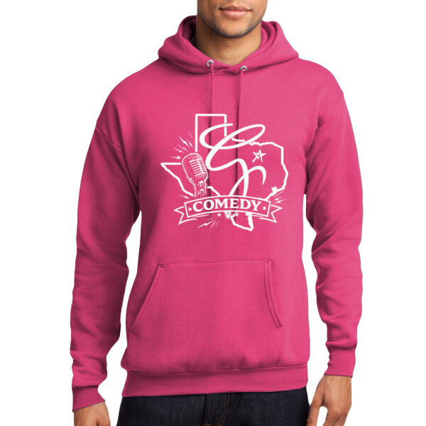 Cj Starr TX 1 sided - Core Fleece Pullover Hooded Sweatshirt Thumbnail