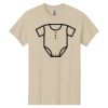 Heavy Cotton 100% Cotton T Shirt Thumbnail